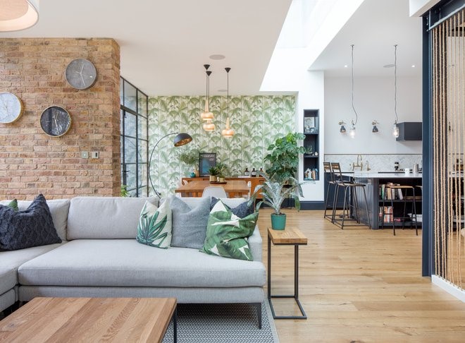 Contemporary Family Room by Thomas and Spiers Architects